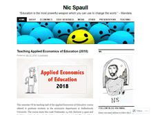 Tablet Screenshot of nicspaull.com